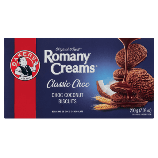 Bakers Romany Creams Classic Chocolate Biscuits